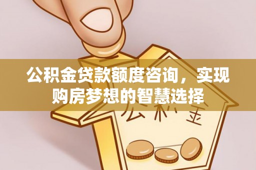 高碑店公积金贷款额度咨询，实现购房梦想的智慧选择