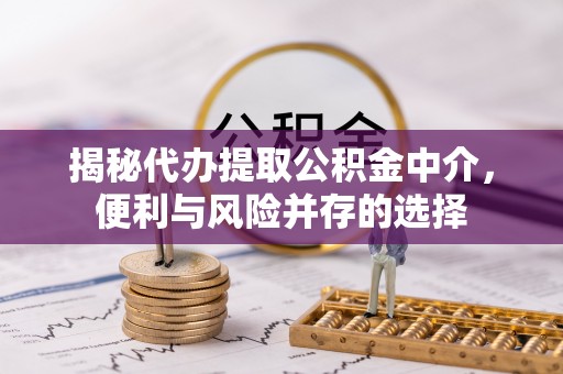 高碑店揭秘代办提取公积金中介，便利与风险并存的选择