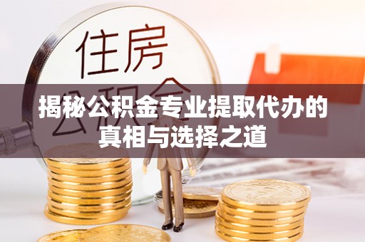 高碑店揭秘公积金专业提取代办的真相与选择之道