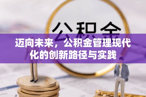 高碑店迈向未来，公积金管理现代化的创新路径与实践