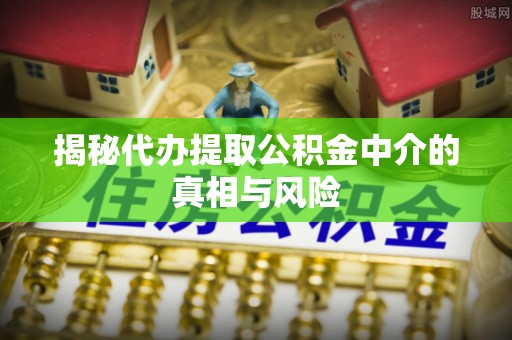 高碑店揭秘代办提取公积金中介的真相与风险