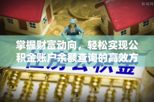 高碑店掌握财富动向，轻松实现公积金账户余额查询的高效方式