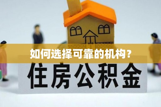 高碑店如何选择可靠的机构？