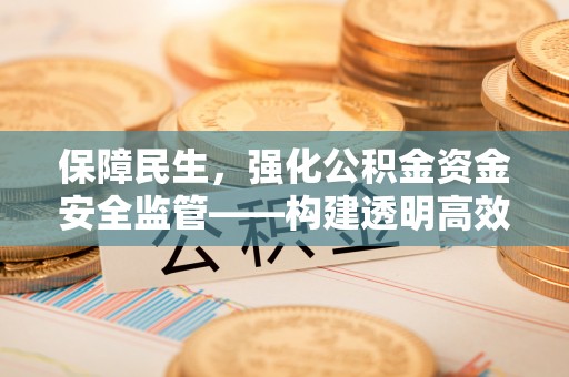 高碑店保障民生，强化公积金资金安全监管——构建透明高效的管理体系