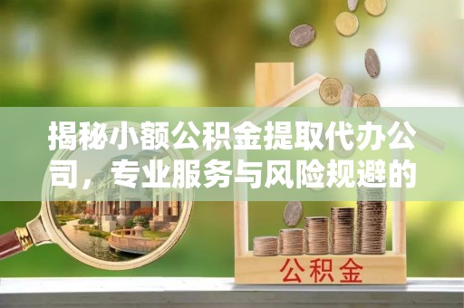 高碑店揭秘小额公积金提取代办公司，专业服务与风险规避的平衡艺术