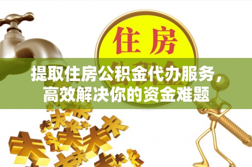 高碑店提取住房公积金代办服务，高效解决你的资金难题