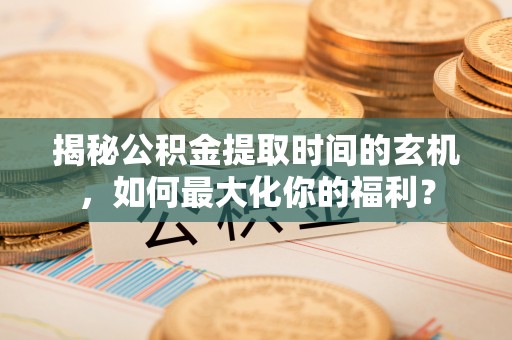 高碑店揭秘公积金提取时间的玄机，如何最大化你的福利？