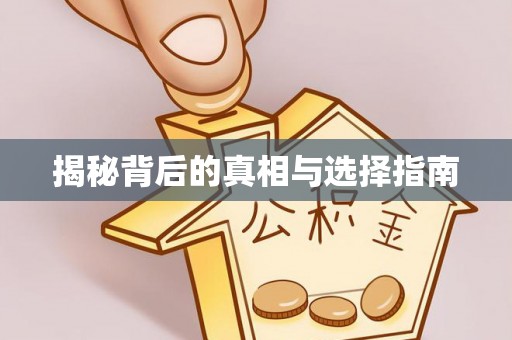 高碑店揭秘背后的真相与选择指南