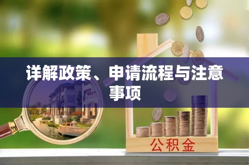 高碑店详解政策、申请流程与注意事项
